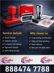 Rubber Stamp ( Pre-Ink) | Address Stamps | Self-Inking Stamps Crea